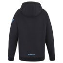 BLUZA BABOLAT EXERCISE HOOD SWEAT JUNIOR BLACK/BLACK