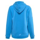 BLUZA BABOLAT EXERCISE HOOD SWEAT JUNIOR BLUE ASTER