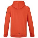 BLUZA BABOLAT EXERCISE HOOD SWEAT JUNIOR FIESTA RED