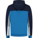 BLUZA DUNLOP ESSENTIALS HOODED SWEAT MEN NAVY/MALIBUBLUE