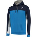  BLUZA DUNLOP ESSENTIALS HOODED SWEAT MEN NAVY/MALIBUBLUE