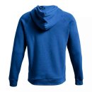 BLUZA UNDER ARMOUR RIVAL FLEECE BIG LOGO HOODIE MEN BLUE