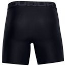 BOKSERKI UNDER ARMOUR TECH 6IN 2 PACK MEN BLACK 