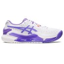 BUTY TENISOWE ASICS GEL RESOLUTION 9 CLAY WHITE/AMETHYST 101 WOMEN