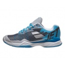 BUTY TENISOWE BABOLAT JET MACH I AC WOMEN 19 SILVER/HORIZON BLUE