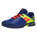 BUTY TENISOWE BABOLAT PROPULSE CLAY JUNIOR 19 BLUE/FLUO AERO