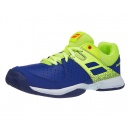 BUTY TENISOWE BABOLAT PULSION 19 AC JUNIOR BLUE/FLUO AERO