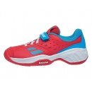 BUTY TENISOWE BABOLAT PULSION 19 AC KID PINK/SKY BLUE