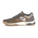 BUTY TENISOWE LOTTO MIRAGE 100 II CLAY MEN GRAY/BEIGE