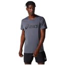 KOSZULKA ASICS CORE TOP MEN CARRIER GREY/PERFORMANCE BLACK