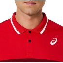 KOSZULKA ASICS COURT POLO MEN BEET JUICE/CLASSIC RED