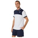 KOSZULKA ASICS COURT POLO MEN BRILLIANT WHITE/MIDNIGHT