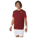 KOSZULKA ASICS COURT SS MEN BEET JUICE/CLASSIC RED