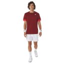 KOSZULKA ASICS COURT SS MEN BEET JUICE/CLASSIC RED