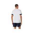 KOSZULKA ASICS COURT SS MEN BRILIANT WHITE/MIDNIGHT