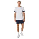 KOSZULKA ASICS COURT SS MEN BRILIANT WHITE/MIDNIGHT