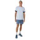 KOSZULKA ASICS COURT SS MEN SOFT SKY/MIDNIGHT