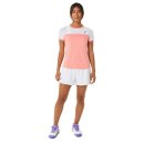 KOSZULKA ASICS COURT SS TOP WOMEN GUAVA/WHITE