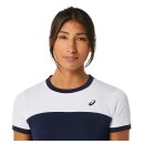 KOSZULKA ASICS COURT SS TOP WOMEN MIDNIGHT/WHITE