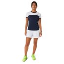 KOSZULKA ASICS COURT SS TOP WOMEN MIDNIGHT/WHITE