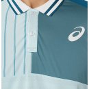 KOSZULKA ASICS MATCH POLO SHIRT MEN AQUAMARINE