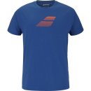  KOSZULKA BABOLAT EXERCISE BIG FLAG TEE MEN DARK BLUE