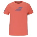  KOSZULKA BABOLAT EXERCISE BIG FLAG TEE MEN HOT CORAL