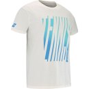 KOSZULKA BABOLAT EXERCISE MESSAGE TEE MEN CANNOLI CREAM