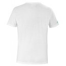 KOSZULKA BABOLAT EXERCISE MESSAGE TEE MEN WHITE/ANGEL BLUE