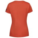 KOSZULKA BABOLAT PLAY CAP SLEEVE TOP GIRL FIESTA RED