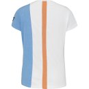 KOSZULKA BABOLAT PLAY CAP SLEEVE TOP GIRL WHITE/BLITHE BLUE