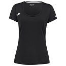  KOSZULKA BABOLAT PLAY CAP SLEEVE TOP WOMEN BLACK/BLACK