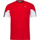  KOSZULKA HEAD CLUB 22 TECH T-SHIRT MEN RED