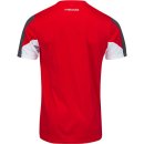 KOSZULKA HEAD CLUB 22 TECH T-SHIRT MEN RED