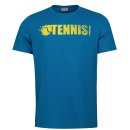  KOSZULKA HEAD FONT T-SHIRT BOY BLUE