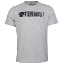  KOSZULKA HEAD FONT T-SHIRT BOY GREY MELANGE