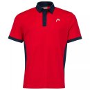  KOSZULKA HEAD SLICE POLO SHIRT MEN RED/DARK BLUE