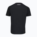 KOSZULKA HEAD TOPSPIN T-SHIRT MEN BLACK/PRINT