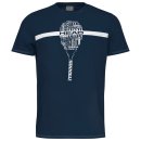  KOSZULKA HEAD TYPO T-SHIRT MEN DARK BLUE