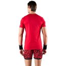 KOSZULKA HYDROGEN TENNIS COURT COTTON TEE RED PAINT