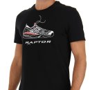 KOSZULKA LOTTO SQUADRA II TEE RAPTOR MEN ALL BLACK