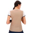 KOSZULKA LOTTO TECH V-D1 TEE WOMEN IRISH BEIGE