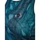 KOSZULKA LOTTO TWICE II TANK + BRA TURQUOISE WOMEN