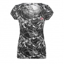 KOSZULKA LOTTO TWICE TEE WHITE/BLACK WOMEN