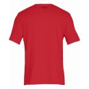 KOSZULKA UNDER ARMOUR SPORTSTYLE LEFT CHEST SS MEN RED 600