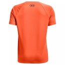 KOSZULKA UNDER ARMOUR TECH BOIG LOGO SS BOY ORANGE