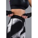 LEGGINSY HYDROGEN SPRAY LEGGINGS WOMEN WHITE/BLACK