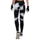 LEGGINSY HYDROGEN SPRAY LEGGINGS WOMEN WHITE/BLACK