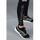 LEGGINSY HYDROGEN SPRAY LEGGINGS WOMEN WHITE/BLACK