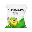  PIŁKI TENISOWE METODYCZNE HEAD STAGE 1 GREEN 72 SZT.